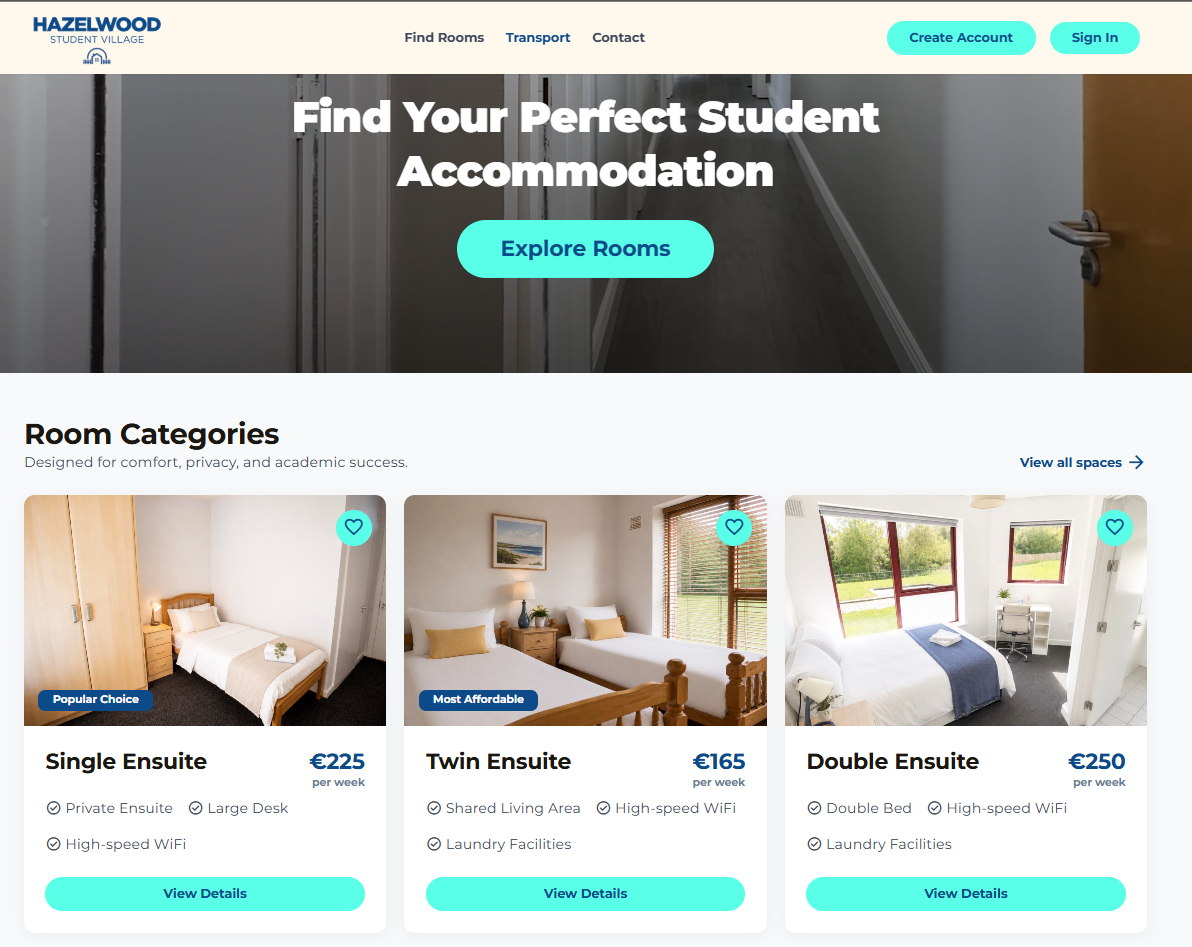 Hazelwood Student Accomodation